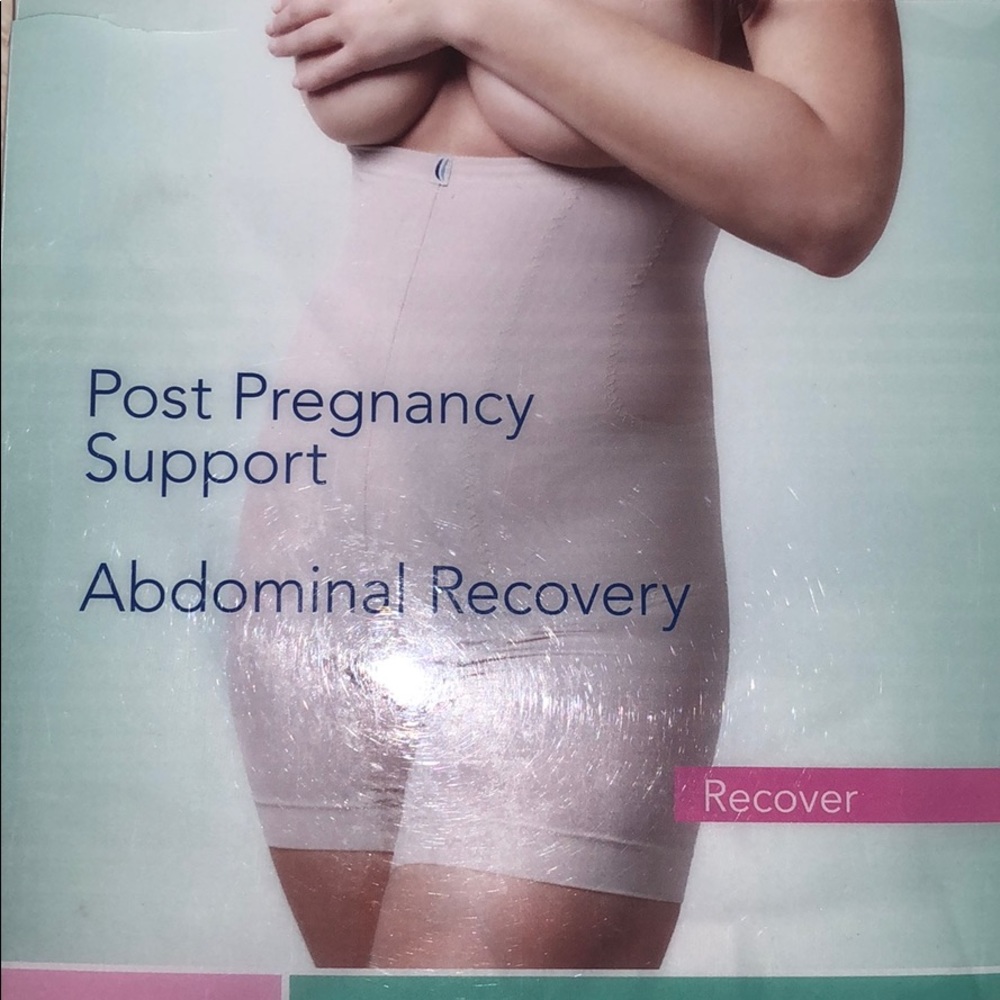 Post pregnancy support abdominal recovery size 6